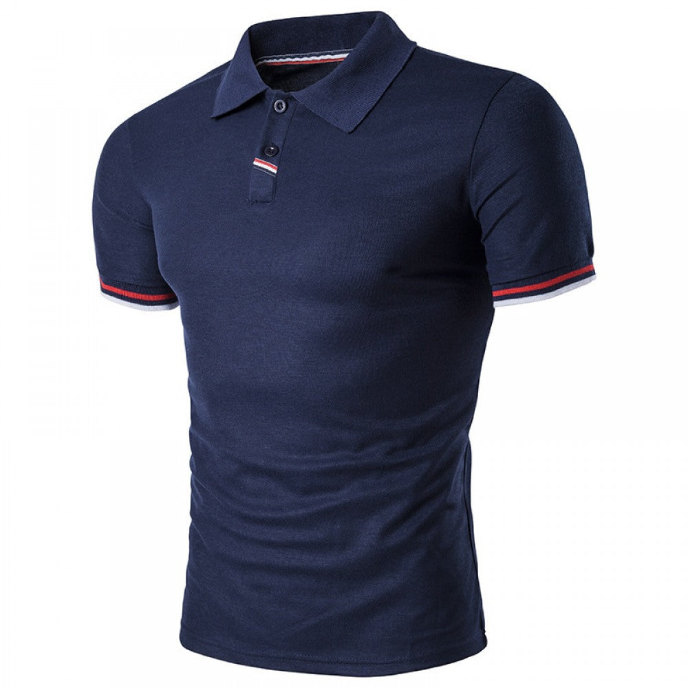 Men's Stylish Casual Collared Polo Shirt