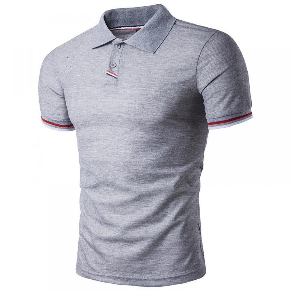 Men's Stylish Casual Collared Polo Shirt