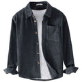 Men's Long-Sleeved Simple Casual Jacket