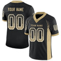 Custom Black Fashion Football Jersey